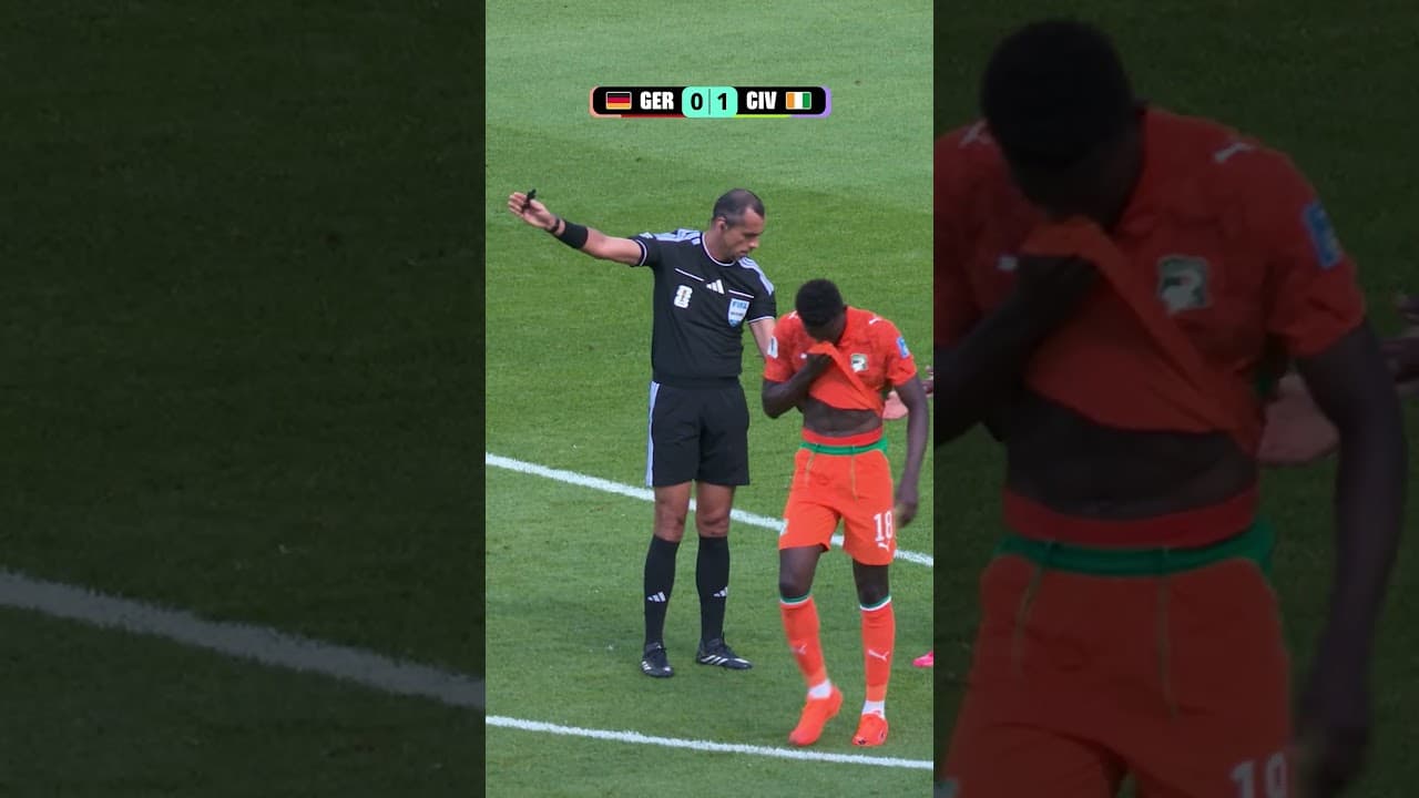 Germany 🆚 Côte d'Ivoire #FIFAWorldCup #FIFAWorldCupOnYT #shorts