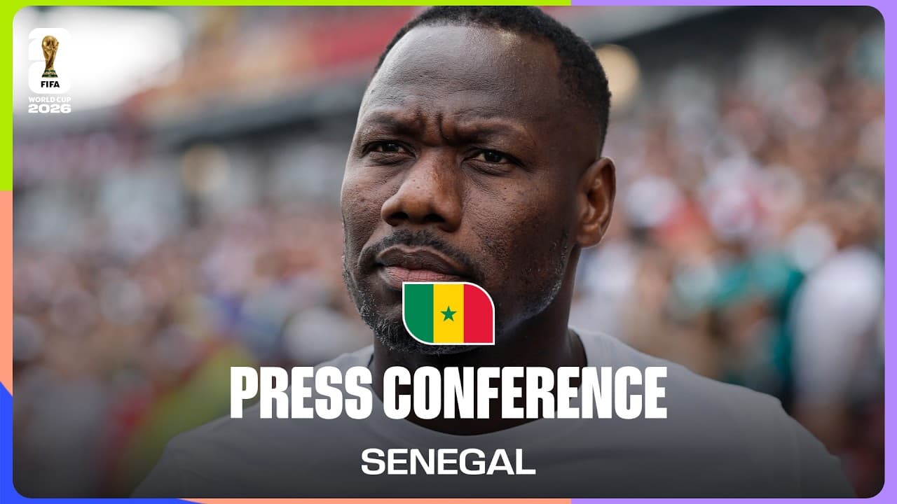 Post-Match Press Conference: Senegal's Pape Thiaw On The 5-0 Win Over Iraq