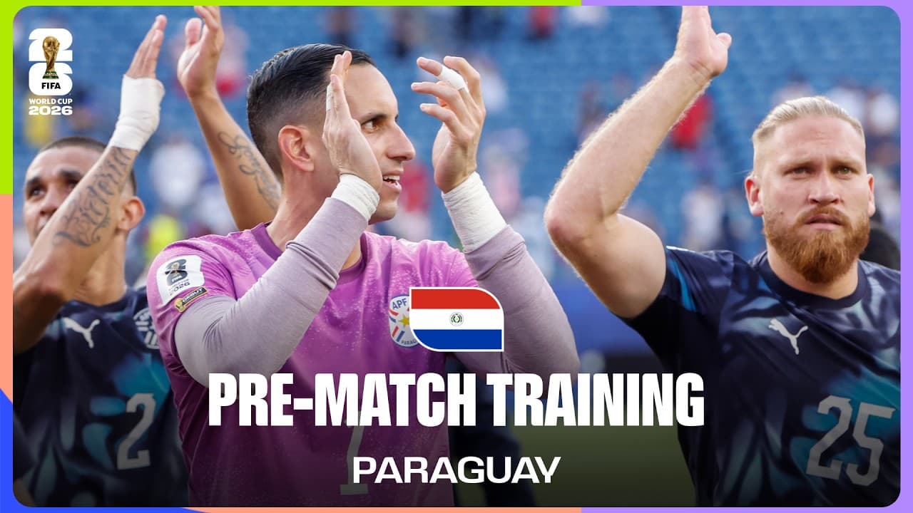 Paraguay Train Before France | FIFA World Cup 2026™