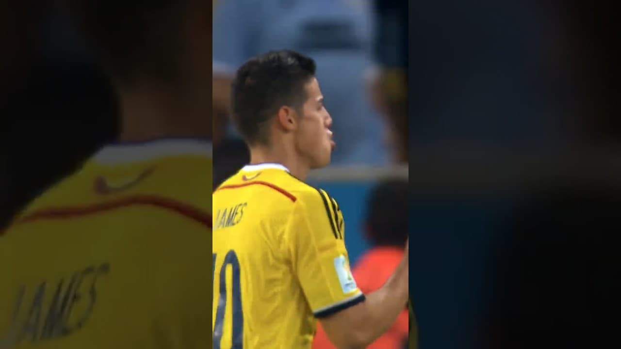 James Rodriguez in 2014: Iconic 🇨🇴 #shorts #fifaworldcup #colombia