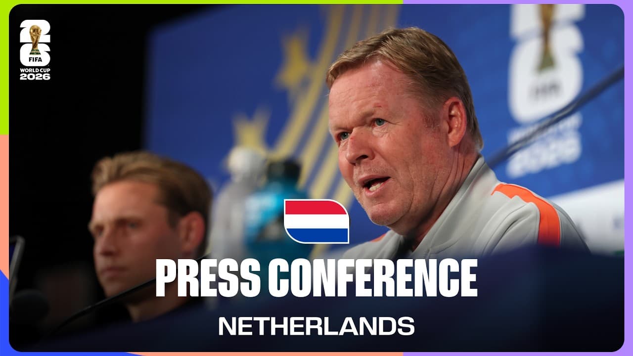 Netherlands On Playing Japan | Ronald Koeman & Frenkie De Jong Answer Questions